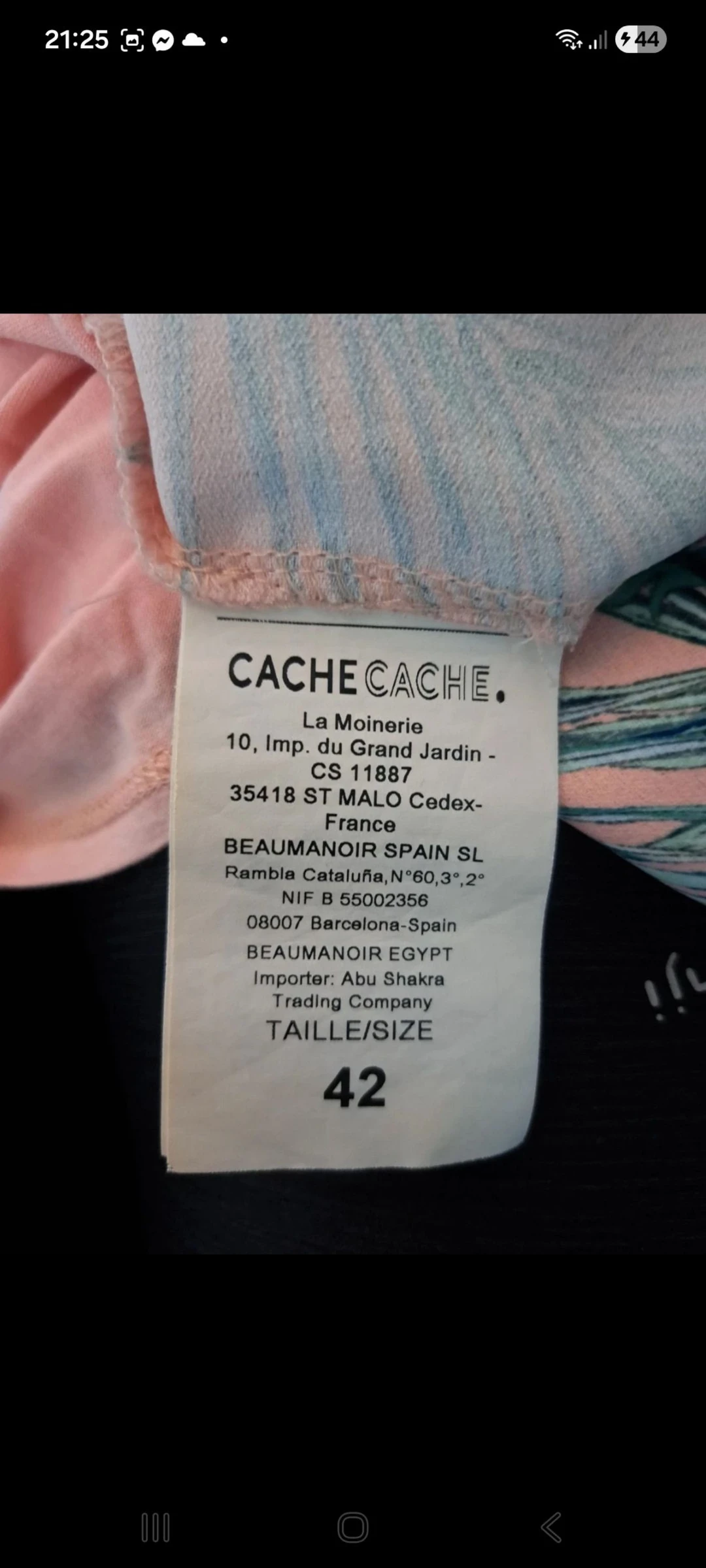 cache cache Tank top Size. 42 – photo 5